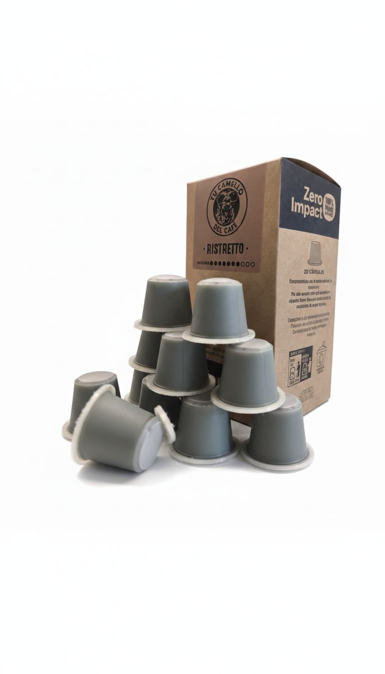 Café Ristretto Zero Impact – Cápsulas compostables (20 uds)