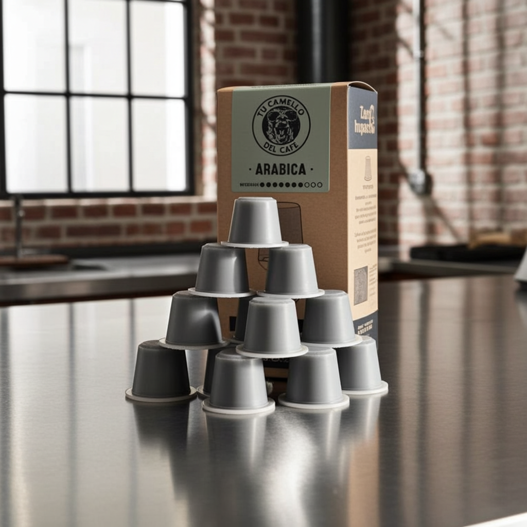 Café Arábica Zero Impact – Cápsulas compostables (20 uds)