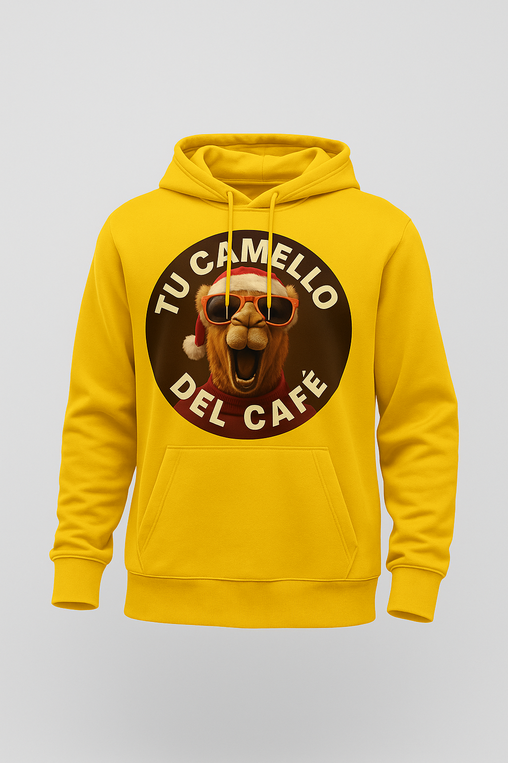 Sudadera unisex en color amarillo